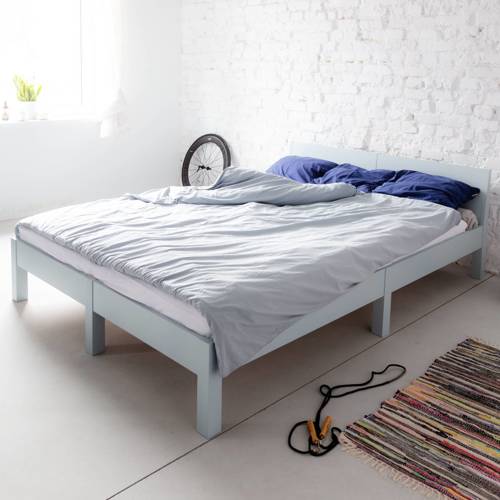 DABI Bed W 160cm x L 200 cm / Light Grey