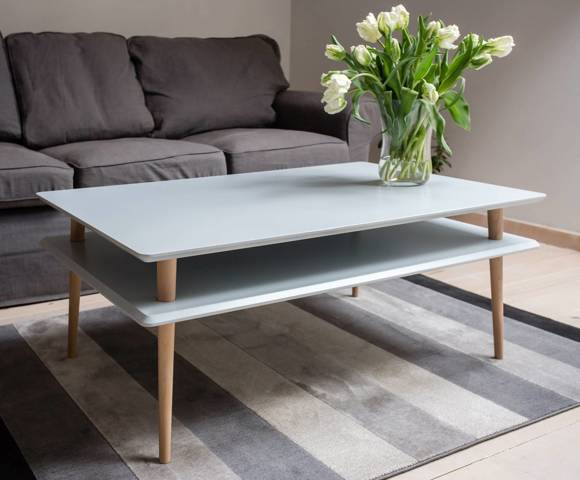 KORO high Coffee Table 110x70cm - Dark Grey
