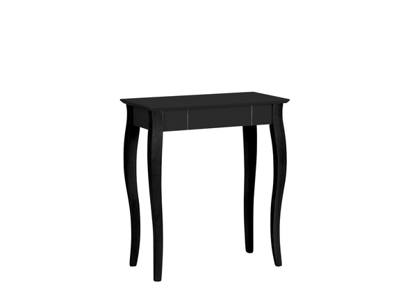 LILLO Writing Desk 65x40cm Black Legs / Black