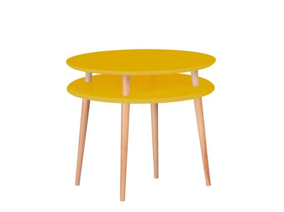 UFO Coffee Table diam. 70cm x height 61cm Broom Yellow