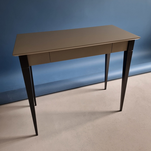 MIMO Schreibtisch 105x40cm Schwarz Beine / Marinblau
