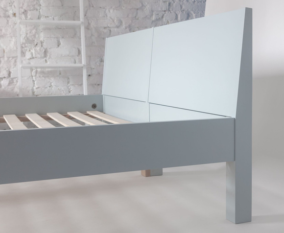 DABI Bed W 140cm x L 220 cm / Light Grey