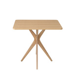 Rechthoekige Eettafel JUBI 55x80cm Essenhout