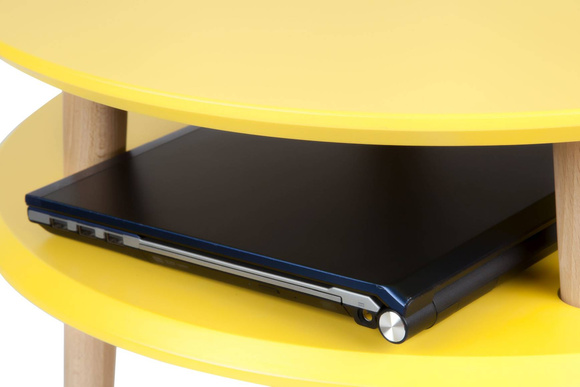 UFO Coffee Table diam. 70cm x height 35cm Broom Yellow