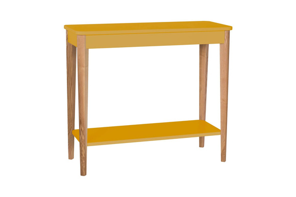 ASHME Console Table 85x35cm - Broom Yellow