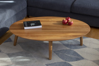 Contrast OVO Couchtisch 110x70x31cm - Schwarz Beine