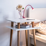 SQUARE Coffee Table 43x43x61cm Sage Green